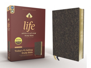 Kniha Niv, Life Application Study Bible, Third Edition, Bonded Leather, Navy, Red Letter Edition Zondervan