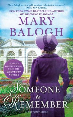 Kniha Someone to Remember Mary Balogh