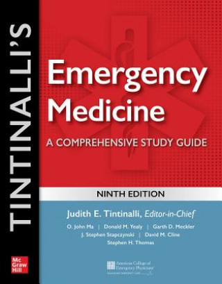 Książka Tintinalli's Emergency Medicine: A Comprehensive Study Guide Judith E. Tintinalli