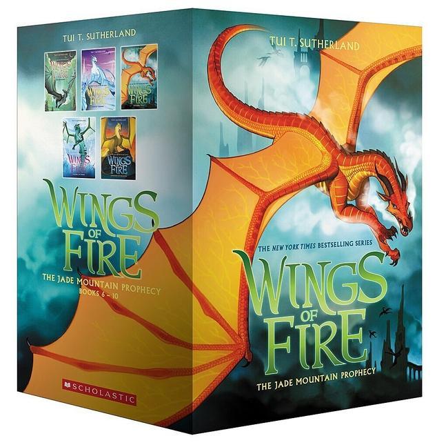 Book Wings of Fire Box Set, The Jade Mountain Prophecy (Books 6-10) Tui T. Sutherland