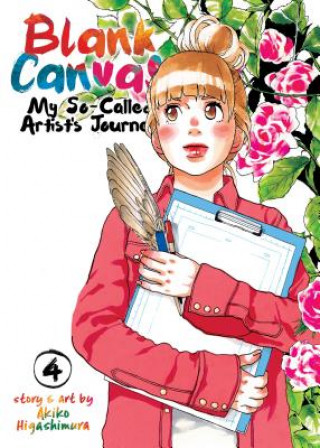 Book Blank Canvas: My So-Called Artist's Journey (Kakukaku Shikajika) Vol. 4 Akiko Higashimura