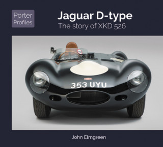 Kniha Jaguar D-Type John Elmgreen