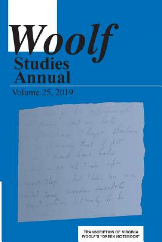 Kniha Woolf Studies Annual Vol. 25 Mark Hussey