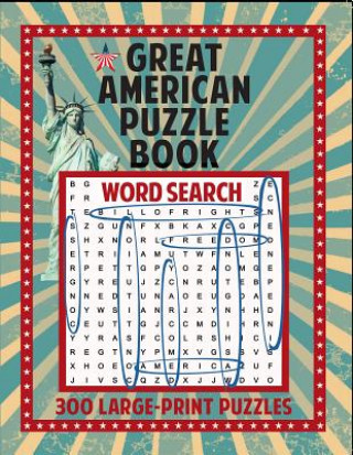 Könyv Great American Puzzle Book: 300 Large Print Puzzles Applewood Books
