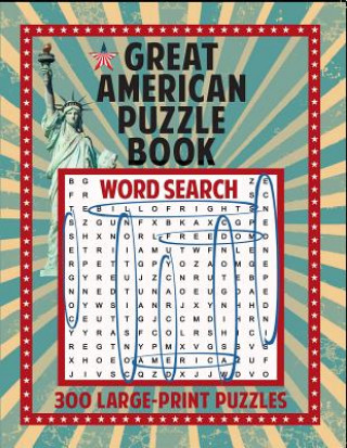 Libro Great American Puzzle Book: 300 Large Print Puzzles Applewood Books