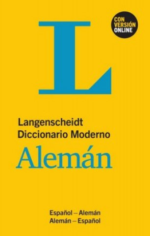 Könyv Langenscheidt Diccionario Moderno Alemán - Buch und Online Redaktion Langenscheidt