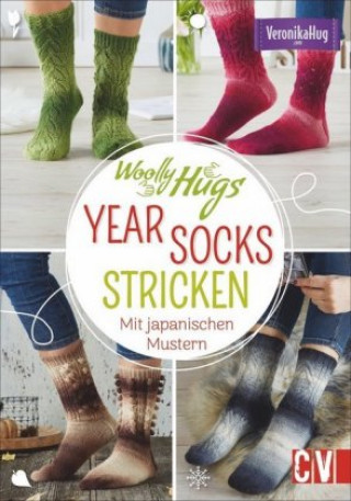 Könyv Woolly Hugs YEAR-Socks stricken Veronika Hug