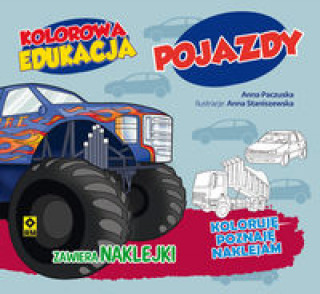 Carte Kolorowa edukacja Pojazdy Paczuska Anna