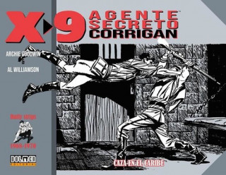 Книга AGENTE SECRETO X-9 CORRIGAN 1968-1970 AL WILLIAMSON