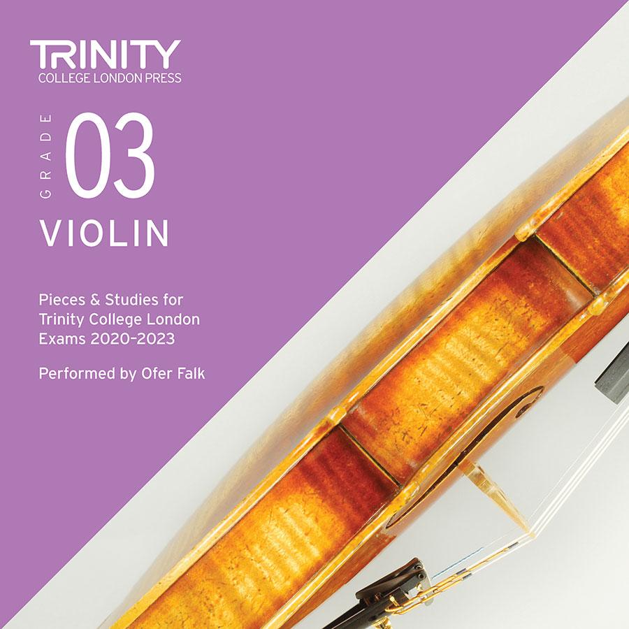 Audio Trinity College London Violin Exam Pieces 2020-2023: Grade 3 CD TRIN COLLEGE LONDON