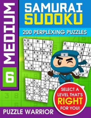 Książka Medium Samurai Sudoku: 200 Perplexing Puzzles Puzzle Warrior