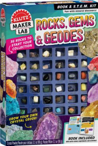 Game/Toy Rocks Gems & Geodes Klutz