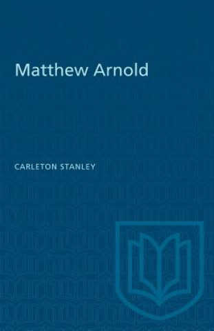 Kniha Matthew Arnold CARLETON W. STANLEY