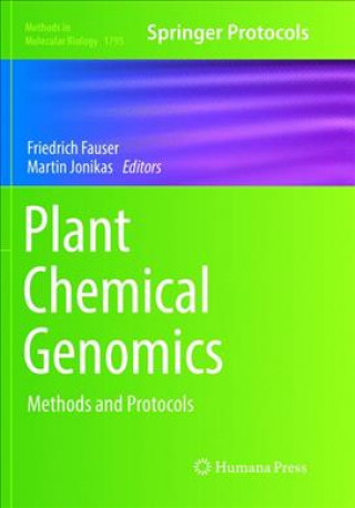 Knjiga Plant Chemical Genomics Friedrich Fauser