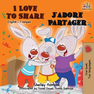 Knjiga I Love to Share J'adore Partager SHELLEY ADMONT