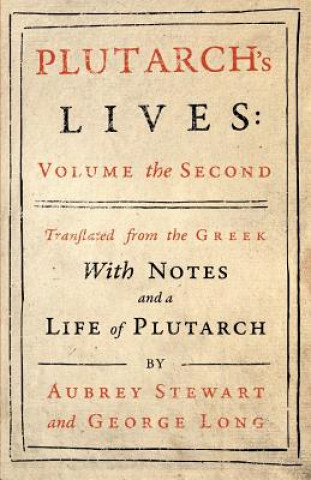Knjiga Plutarch's Lives - Vol. II PLUTARCH