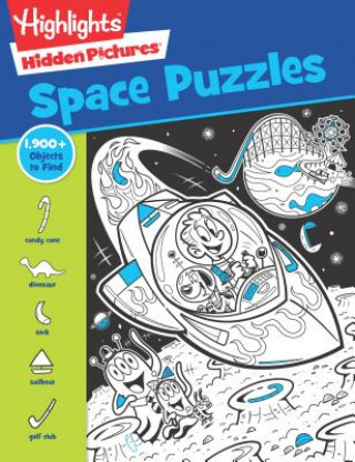 Knjiga Space Puzzles Highlights