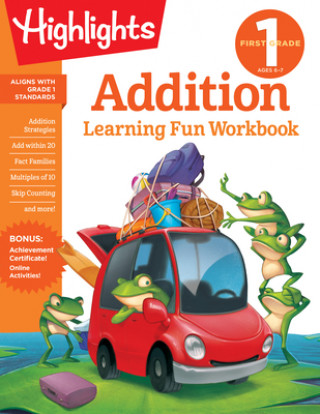 Książka First Grade Addition Highlights Learning
