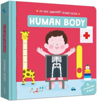 Kniha My First Animated Board Book: Human Body M LUTHRINGER