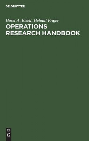 Książka Operations research handbook Horst A. Eiselt