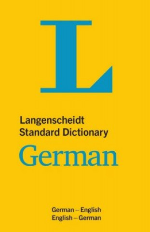 Könyv Langenscheidt Standard Dictionary German Redaktion Langenscheidt