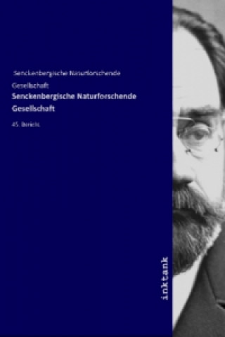 Kniha Senckenbergische Naturforschende Gesellschaft Senckenbergische Naturforschende Gesellschaft