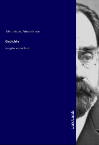 Kniha Gedichte Friedrich Von Matthisson