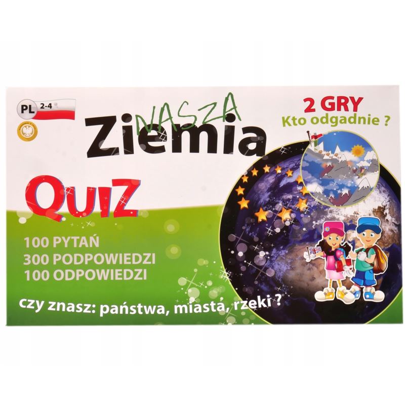Igra/Igračka Nasza Ziemia Quiz 