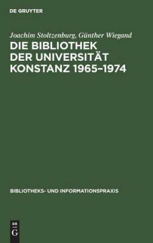 Carte Bibliothek Der Universitat Konstanz 1965-1974 Joachim Stoltzenburg