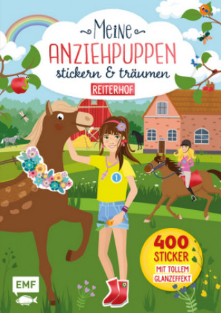 Kniha Meine Anziehpuppen - stickern & träumen: Reiterhof Carolin Liepins