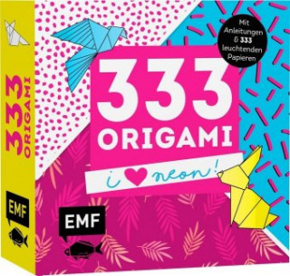 Carte 333 Origami - I love Neon! 