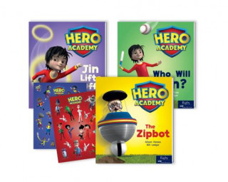 Book Hero Academy K-1 Parent Pack with Sticker Pack Volume 2 Rigby