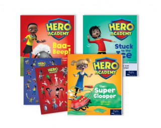 Carte Hero Academy Grade 1 Parent Pack with Sticker Pack Volume 2 Rigby