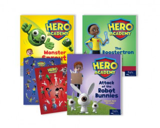 Book Hero Academy Grade 1 Parent Pack with Sticker Pack Volume 3 Rigby