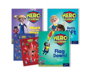 Book Hero Academy Grade 1-2 Parent Pack with Sticker Pack Volume 2 Rigby