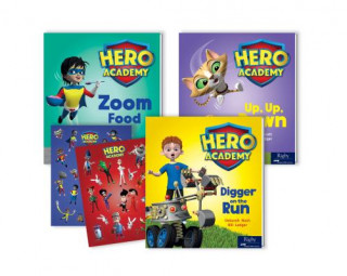 Carte Hero Academy Grade 1-2 Parent Pack with Sticker Pack Volume 3 Rigby