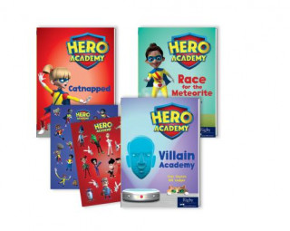 Książka Hero Academy Grade 3 Parent Pack with Sticker Pack Volume 3 Rigby