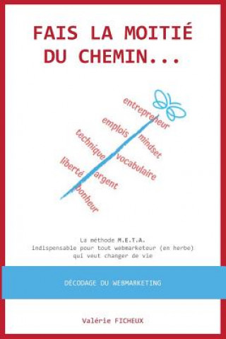 Knjiga Fais la moitié du chemin...: La méthode M.E.T.A. indispensable pour tout webmarketeur (en herbe) qui veut changer de vie Valerie Ficheux