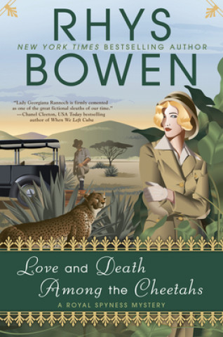 Livre Love and Death Among the Cheetahs Rhys Bowen