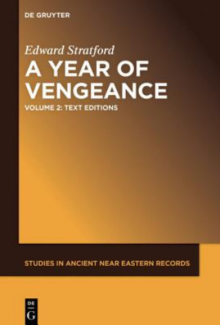 Kniha A Year of Vengeance: Volume 2: Text Editions Edward Stratford