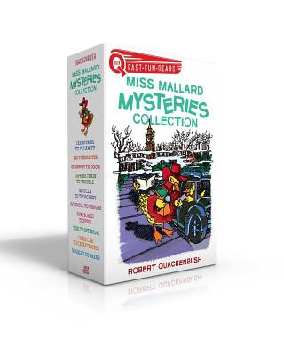 Carte Miss Mallard Mysteries Collection (Boxed Set): Texas Trail to Calamity; Dig to Disaster; Stairway to Doom; Express Train to Trouble; Bicycle to Treach Robert Quackenbush