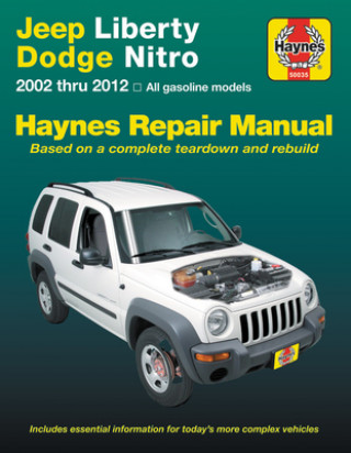 Könyv HM Jeep Liberty Dodge Nitro 2002-2012 Editors Of Haynes Manuals