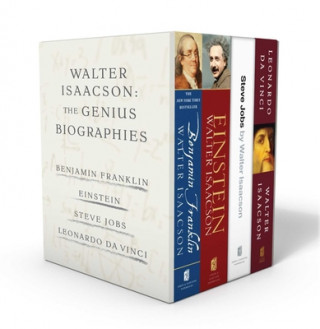 Kniha Walter Isaacson: The Genius Biographies: Benjamin Franklin, Einstein, Steve Jobs, and Leonardo Da Vinci Walter Isaacson