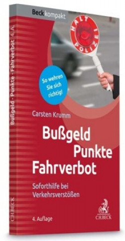 Kniha Bußgeld, Punkte, Fahrverbot Carsten Krumm