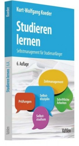 Knjiga Studieren lernen Kurt-Wolfgang Koeder