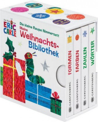 Carte Die kleine Raupe Nimmersatt - Meine Weihnachtsbibliothek Eric Carle