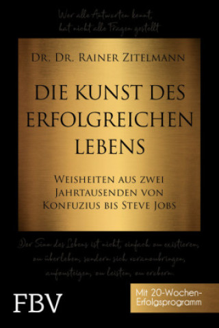 Carte Die Kunst des erfolgreichen Lebens Rainer Zitelmann