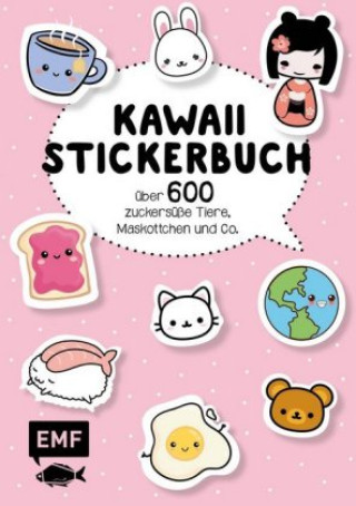 Könyv Kawaii Stickerbuch - Band 1 