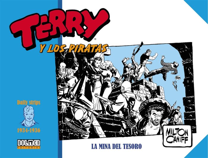 Kniha TERRY Y LOS PIRATAS 1934-1936 MILTON CANIFF