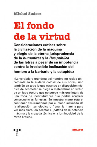 Buch EL FONDO DE LA VIRTUD MICHEL SUAREZ